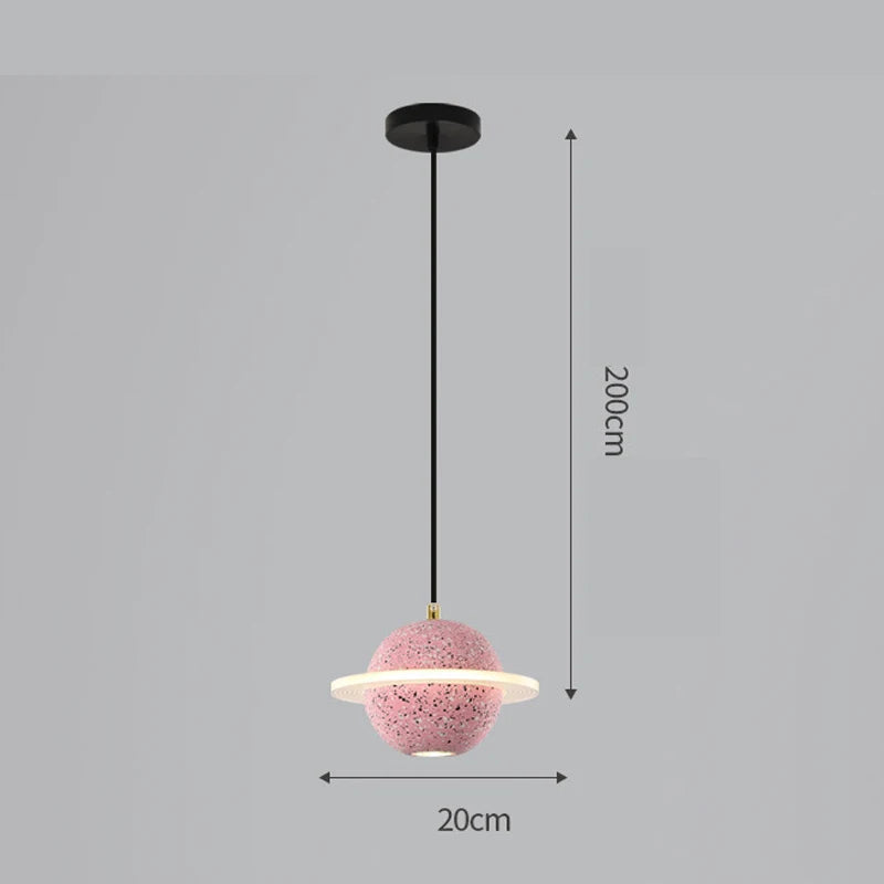 suspension en résine planet pour décoration intérieure moderne - vue 16 sur 18