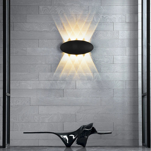 applique murale led moderne imperméable pour extérieur minimaliste - vue 3 sur 18