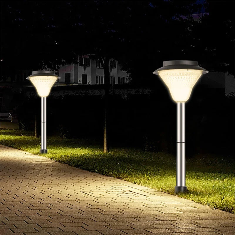 Lampe LED solaire contemporaine à 86 lumières - vue 3 sur 9