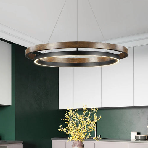 suspension ronde design moderne pour décoration intérieure - vue 3 sur 4