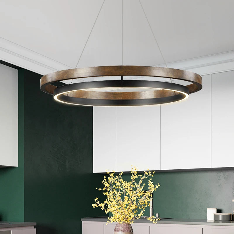 suspension ronde design moderne pour décoration intérieure - vue 3 sur 4