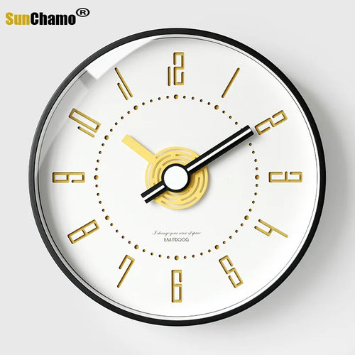 horloge murale créative à quartz silencieuse pour intérieur - vue 2 sur 10