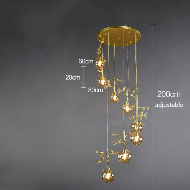 suspension en verre design moderne pour intérieur élégant - vue 14 sur 15