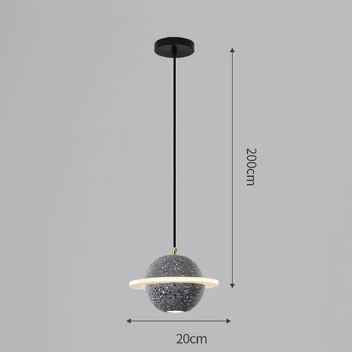 suspension en résine planet pour décoration intérieure moderne - vue 15 sur 18