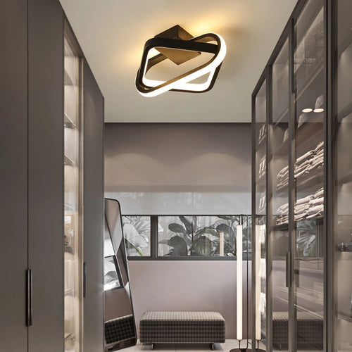 Suspension LED moderne chaud/froid décoration éclairage - vue 5 sur 12