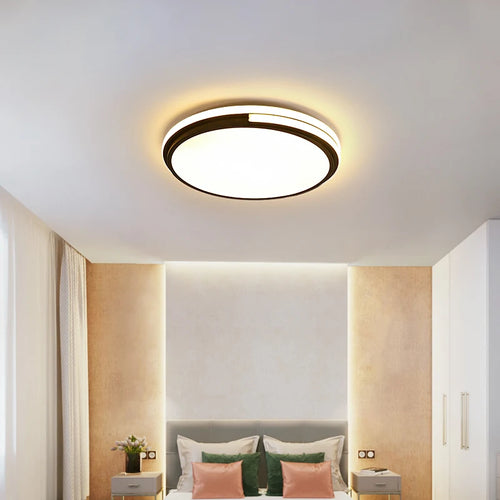 plafonnier led rond avec luminosité réglable pour intérieur - vue 6 sur 8