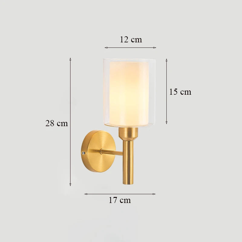 applique murale en verre luxe style art déco pour intérieur - vue 16 sur 21