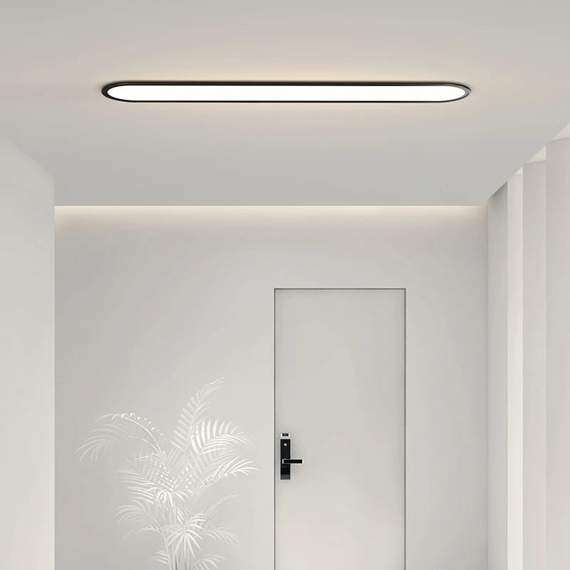 plafonnier led moderne ultra fin pour tous espaces - vue 4 sur 17