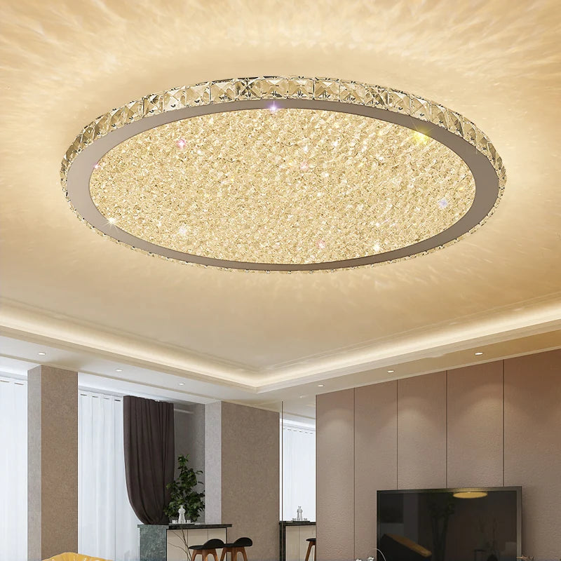 suspension moderne en acier inoxydable avec led et télécommande - vue 4 sur 28
