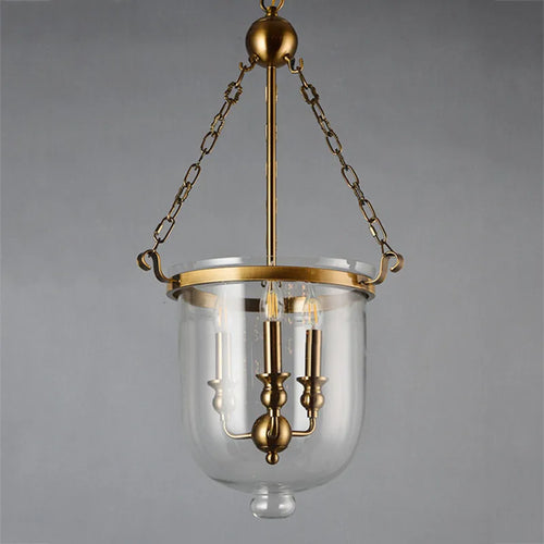 Lustre style américain Loft Bar en verre - vue 4 sur 6