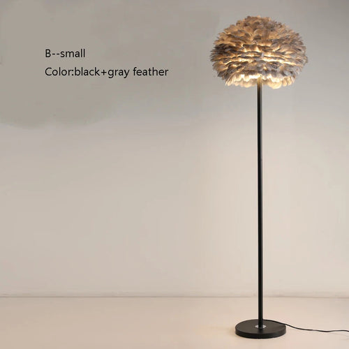 lampadaire créatif plumes pour mariage et célébration - vue 12 sur 22