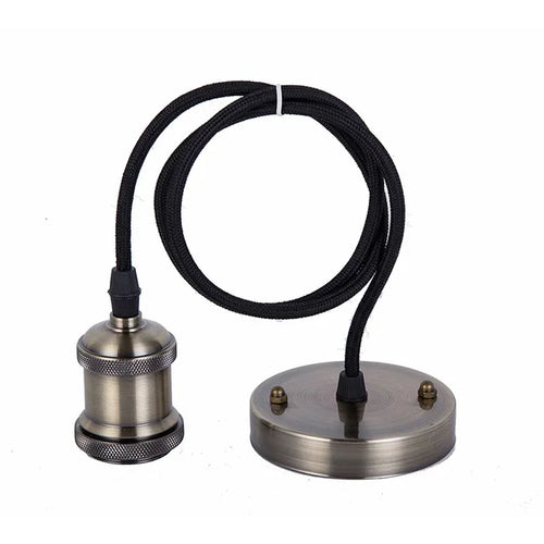 suspension rétro en aluminium style industriel pour décoration intérieure - vue 12 sur 22