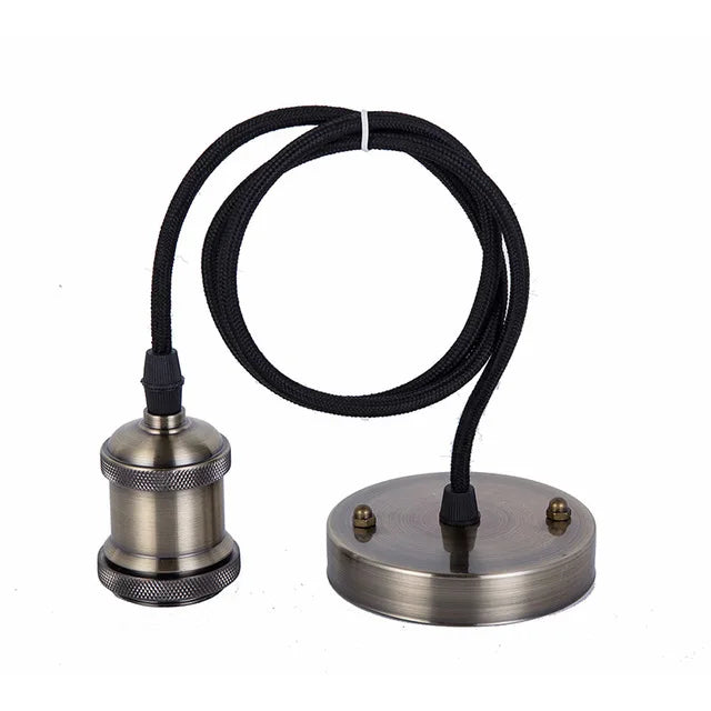 suspension rétro en aluminium style industriel pour décoration intérieure - vue 12 sur 22