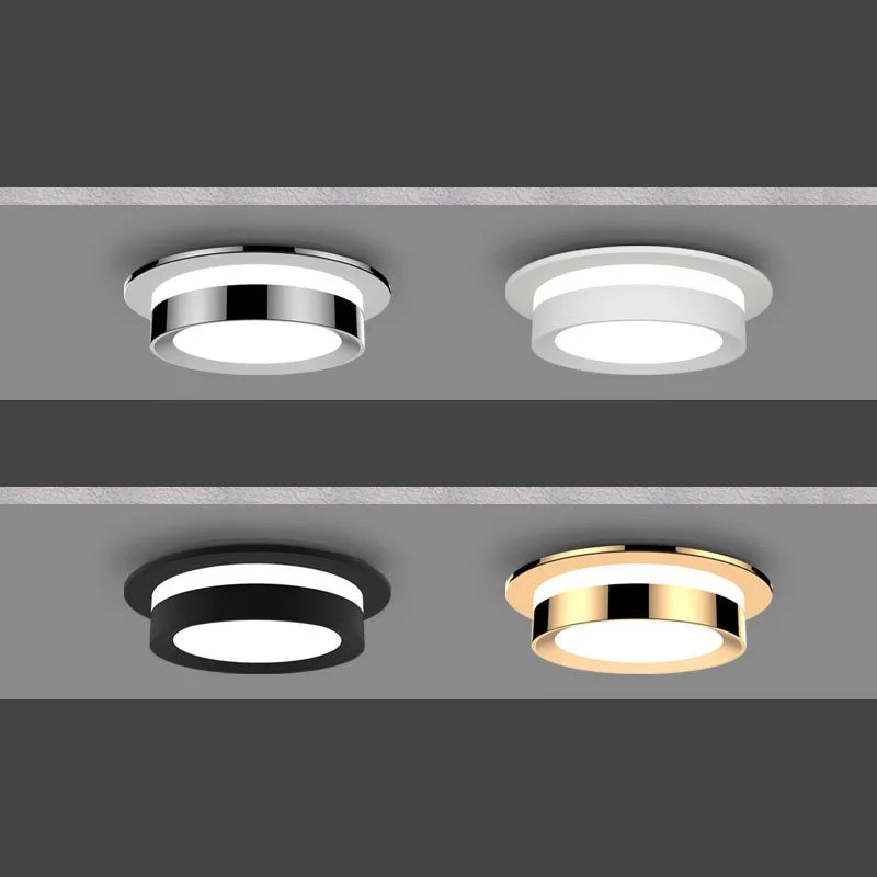 Spot lumineux LED encastrable en cristal pour le plafond - vue 5 sur 6