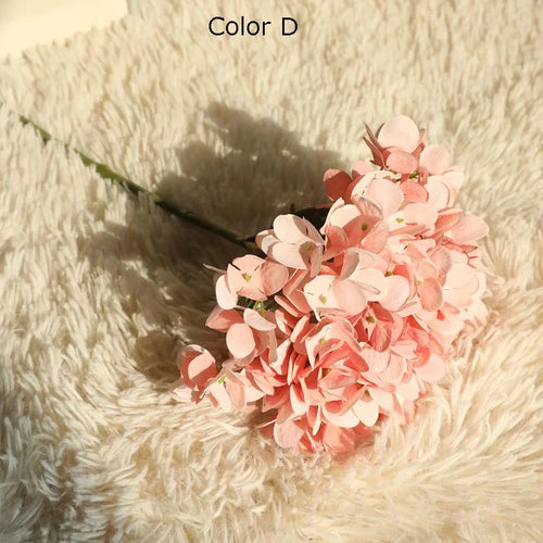 bouquet d'hortensia artificiel séché pour décoration de mariage - vue 15 sur 14