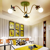lustre animal pour chambre enfant et salle à manger