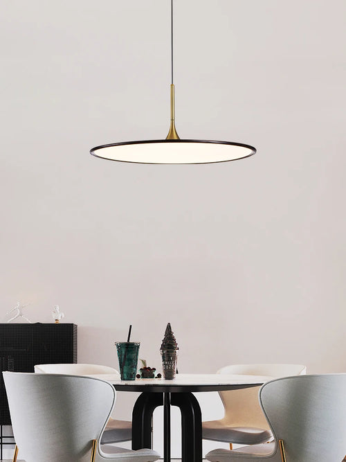 lustre moderne créatif nordique tête unique luxe étude - vue 3 sur 9
