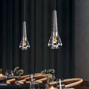 suspension en cristal de luxe pour décoration intérieure