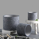 moule en silicone pour fabriquer des pots de fleurs décoratifs