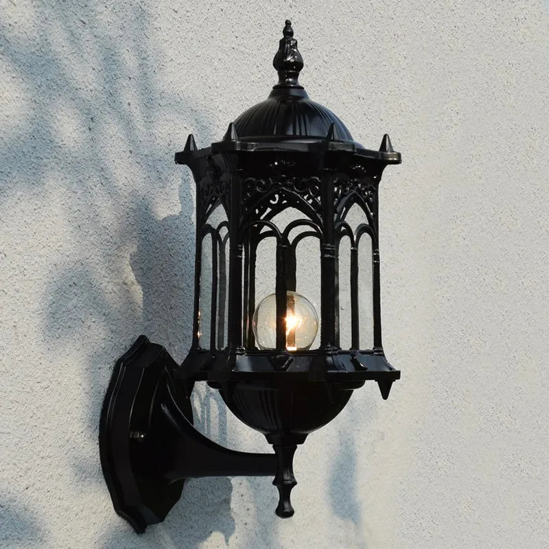 applique murale extérieure pour jardin et terrasse lumineuse - vue 4 sur 9