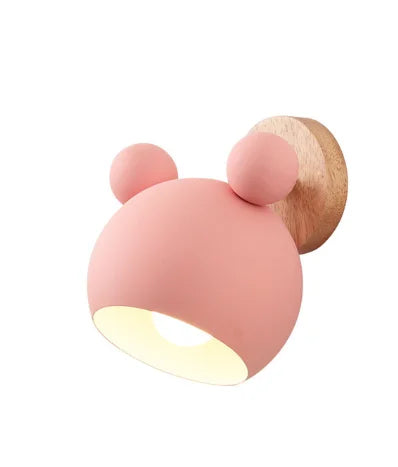 lustre ours lumineux en dessin animé pour enfants - vue 14 sur 18