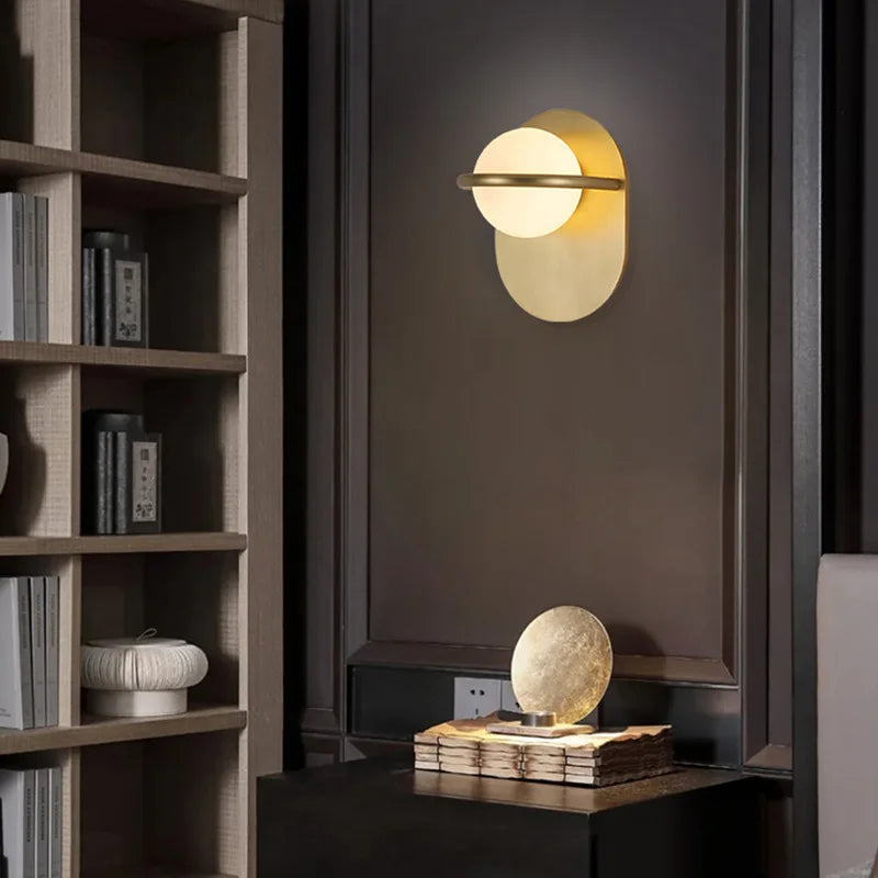 Applique murale Led nordique de luxe moderne - vue 3 sur 6