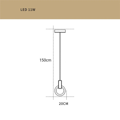 lustre led suspendu style loft pour escalier - vue 16 sur 17