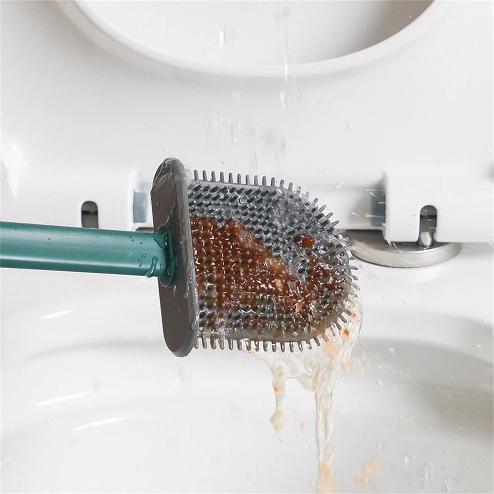 ensemble de brosses de toilette légères et durables pour salle de bain - vue 6 sur 9