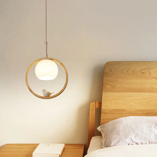 suspension led traditionnelles en forme d'oiseau pour décoration intérieure - vue 3 sur 8