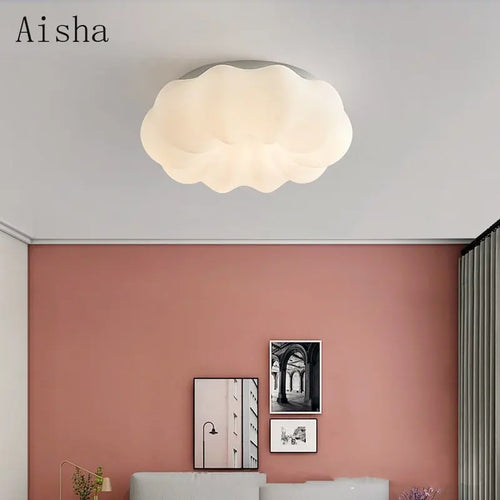 plafonnier citrouille lumineux pour chambre d'enfants décoration magique - vue 3 sur 7