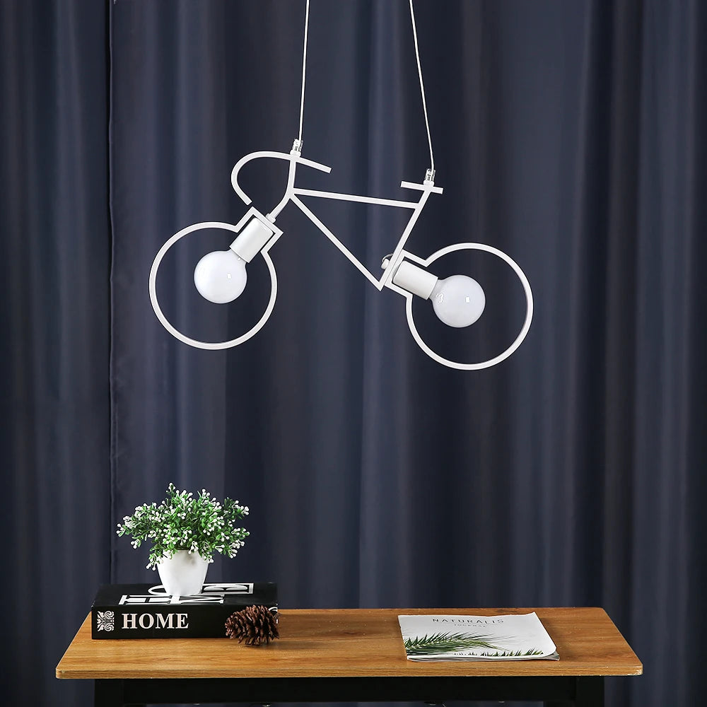 Suspension industrielle fer vélo