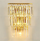 applique murale moderne led en cristal design élégant pour intérieur