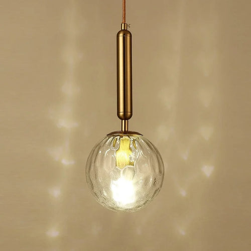lustre moderne en verre pour bar et restaurant led - vue 2 sur 10