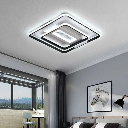plafonniers led modernes créatifs pour éclairage intérieur - vue 2 sur 14
