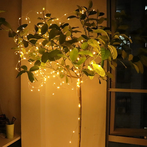 guirlande lumineuse à led en fil de cuivre pour célébrations et décorations - vue 10 sur 18