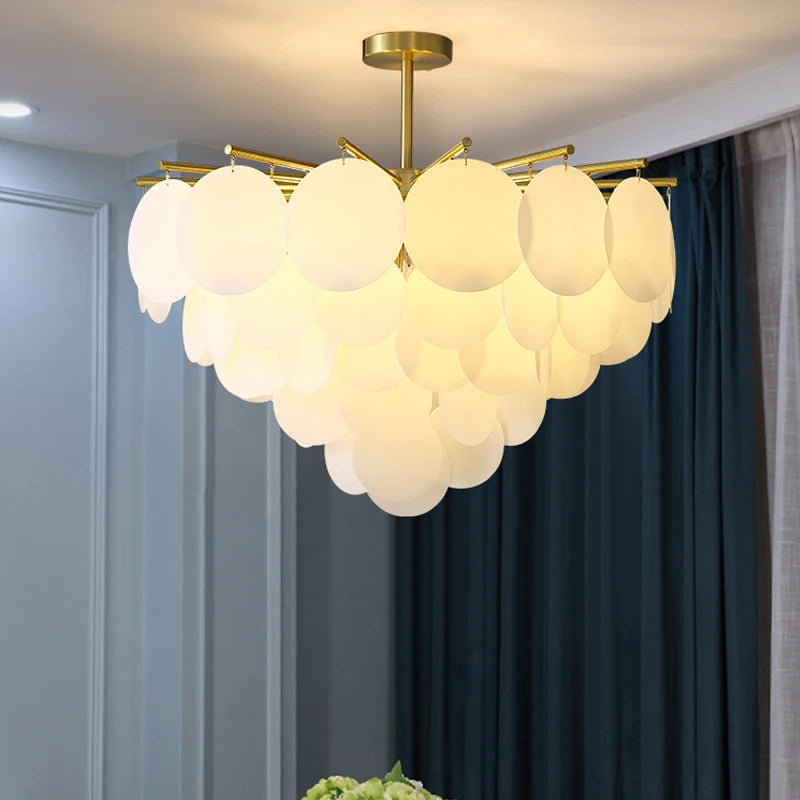 lustre nordique postmoderne créatif décoratif carillon éolien élégant - vue 3 sur 9
