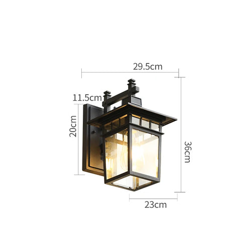 applique murale extérieure moderne pour jardin et terrasse - vue 15 sur 15