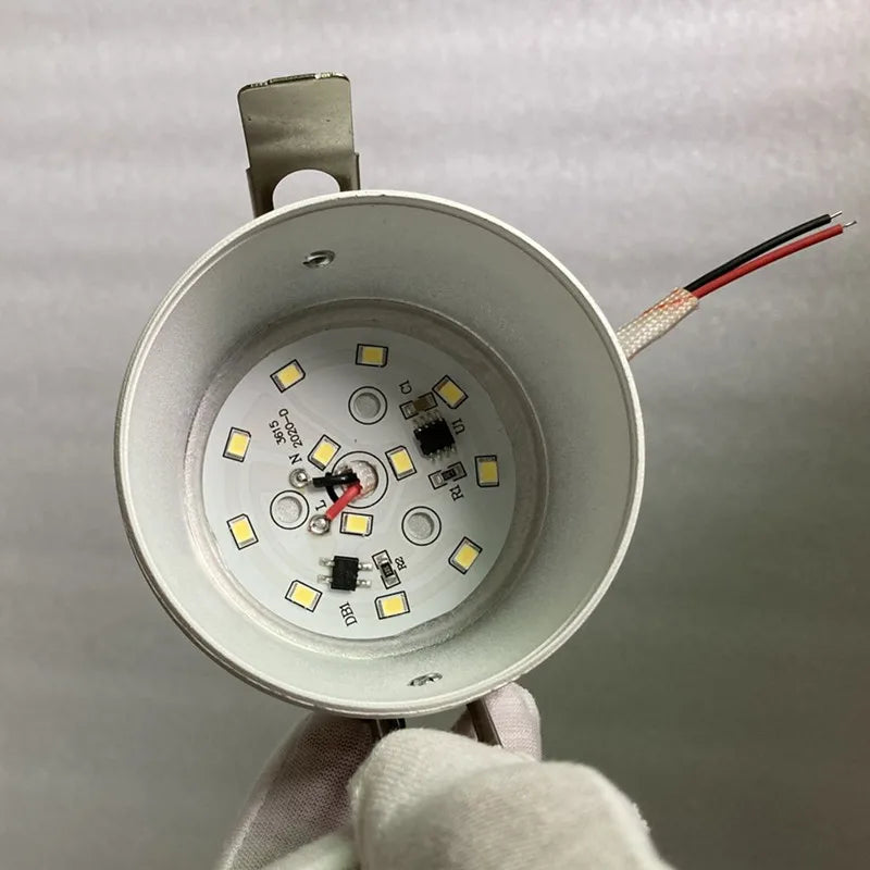spot led encastrable en cristal pour éclairage intérieur - vue 4 sur 14