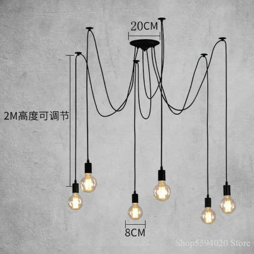 suspension créative pour bar café restaurant et boutique - vue 5 sur 5