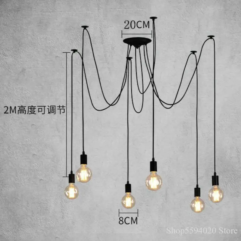 suspension créative pour bar café restaurant et boutique - vue 5 sur 5