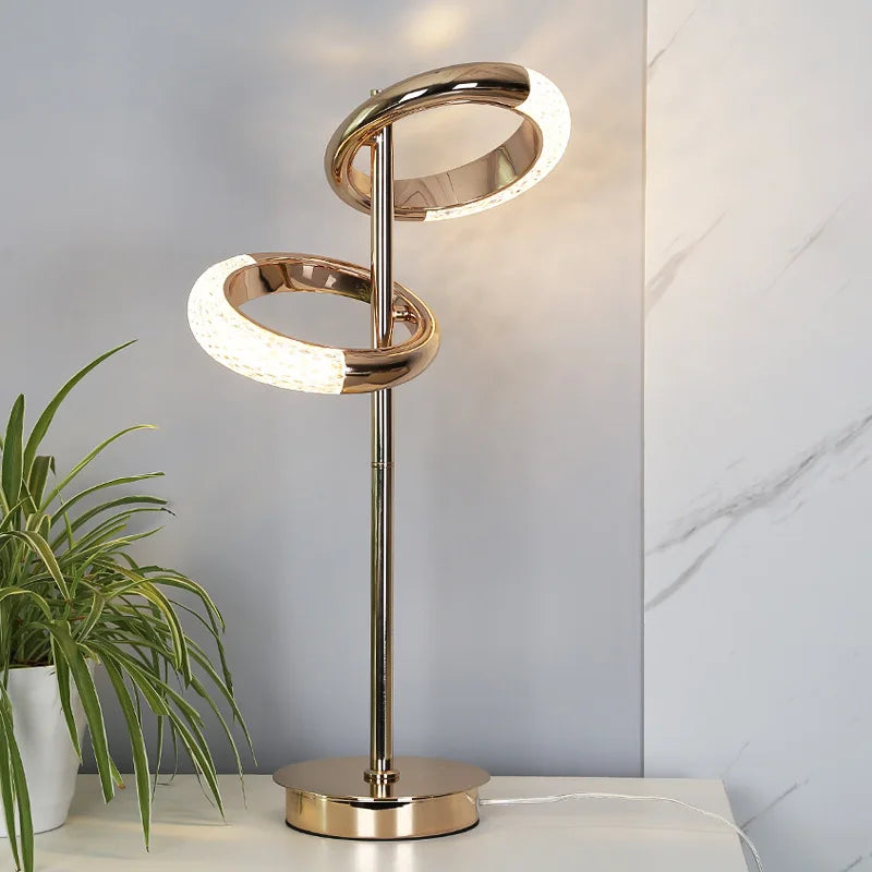 lampadaire led moderne en fer acrylique pour décoration intérieure - vue 3 sur 8