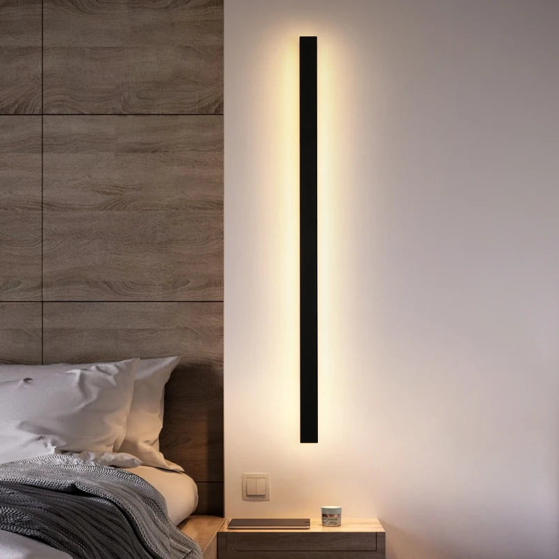 applique murale led étanche minimaliste pour extérieur - vue 5 sur 11