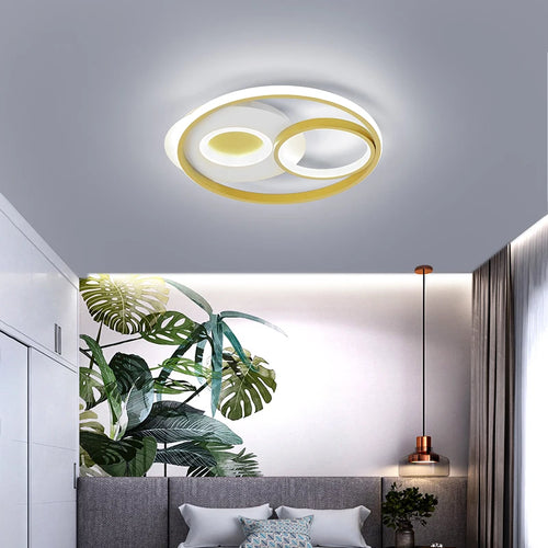 plafonnier moderne à leds ultra mince pour intérieur élégant - vue 3 sur 10