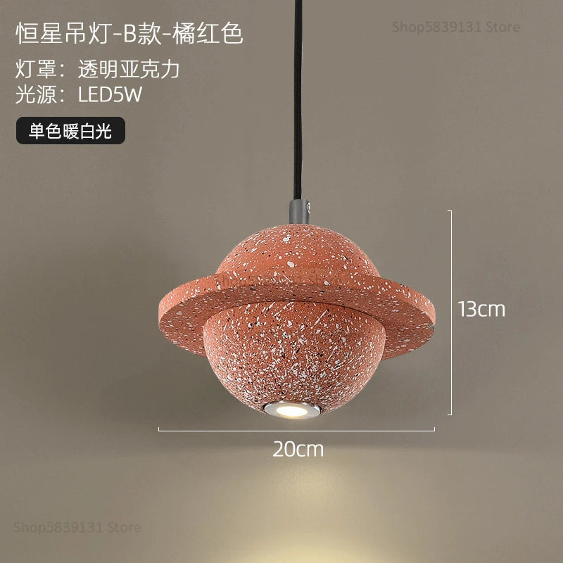 suspension modernes en ciment led pour restaurant barre lumineuse - vue 17 sur 23