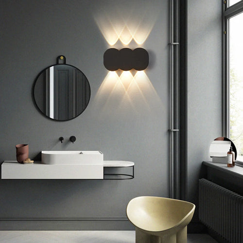 applique murale led moderne imperméable pour extérieur minimaliste - vue 2 sur 18