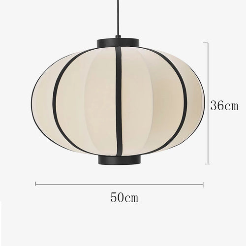 suspension tissu nordique concepteur Simple lampe à main cuisine luminaire salon salle à manger - vue 9 sur 10