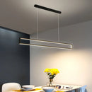 suspension led modernes rectangle pour intérieur