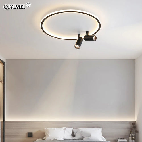 lustre led moderne pour intérieur décoration lumière projecteur - vue 2 sur 16