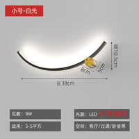 applique murale led moderne pour décoration intérieure créative