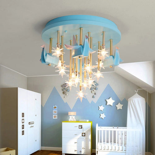 suspension lumineuse enfantine pour chambre à coucher amusante - vue 2 sur 10
